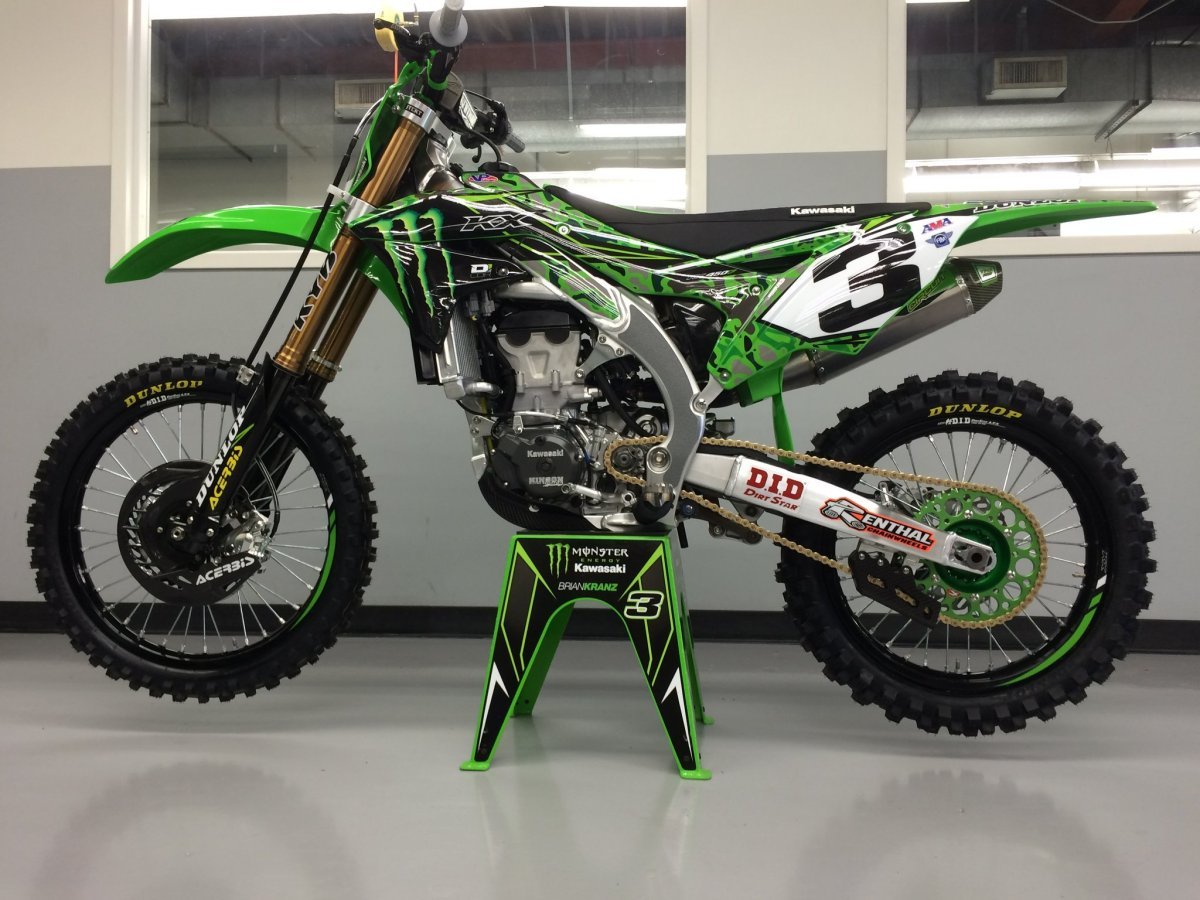 Kawasaki питбайк