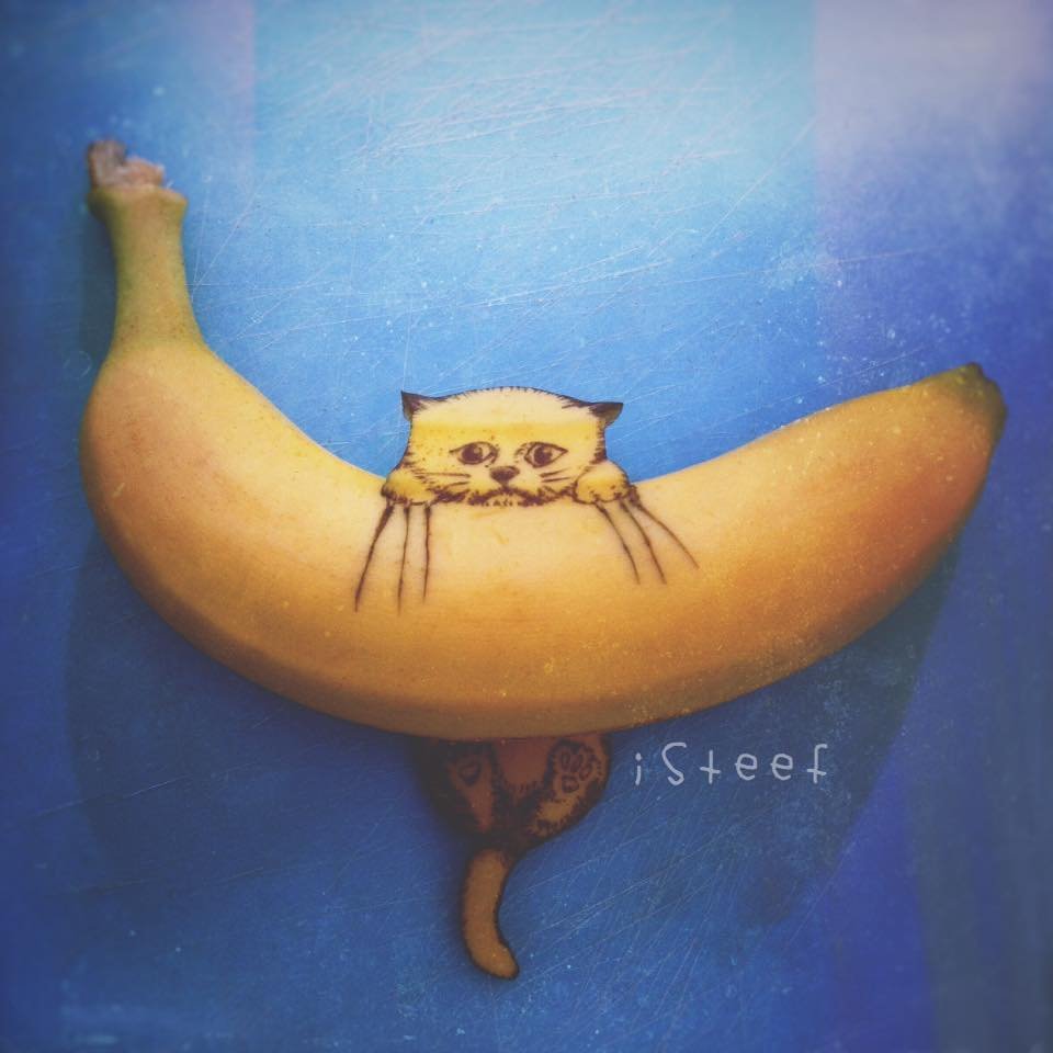 Банан для рисования