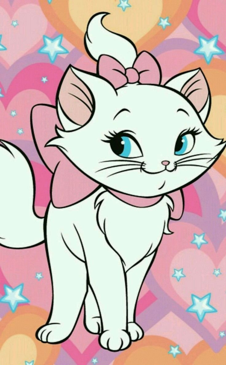 Котик с бантиком