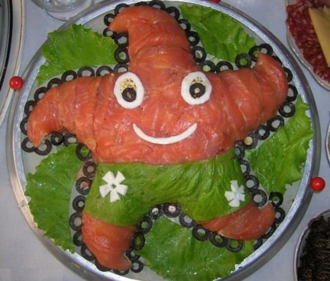 Салат морская звезда