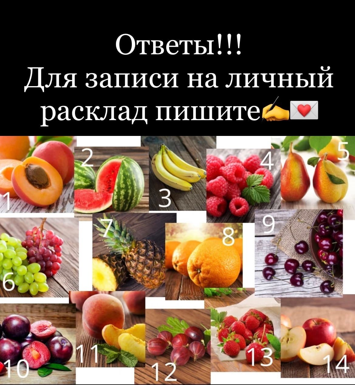 Ваш любимый фрукт