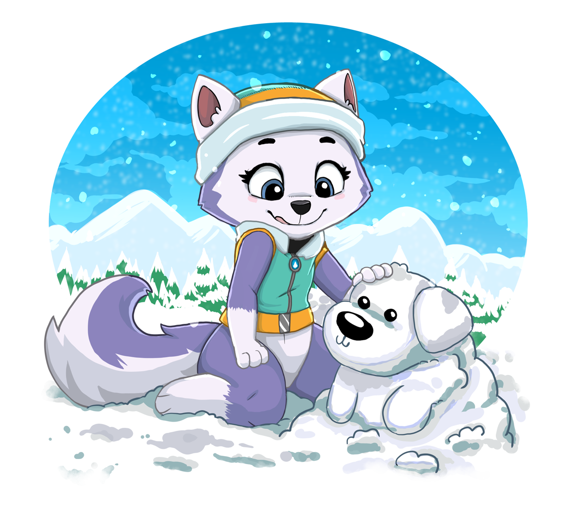 Paw Patrol Chase and Everest