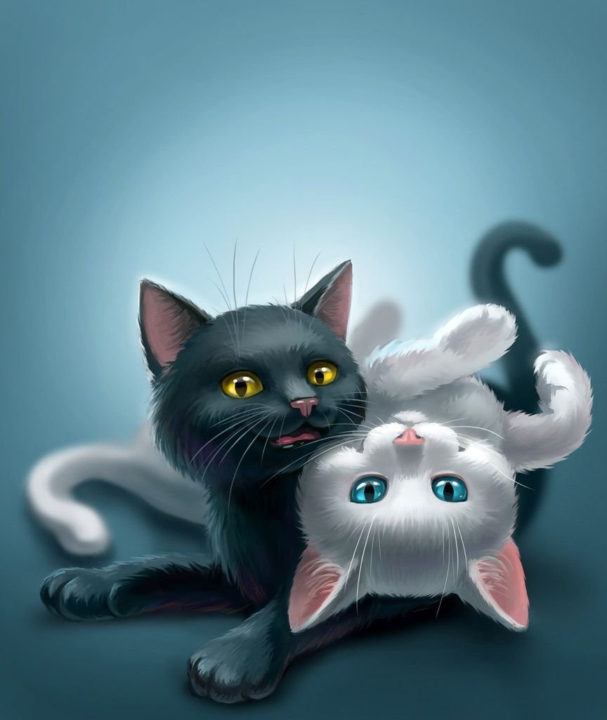 Кот арт