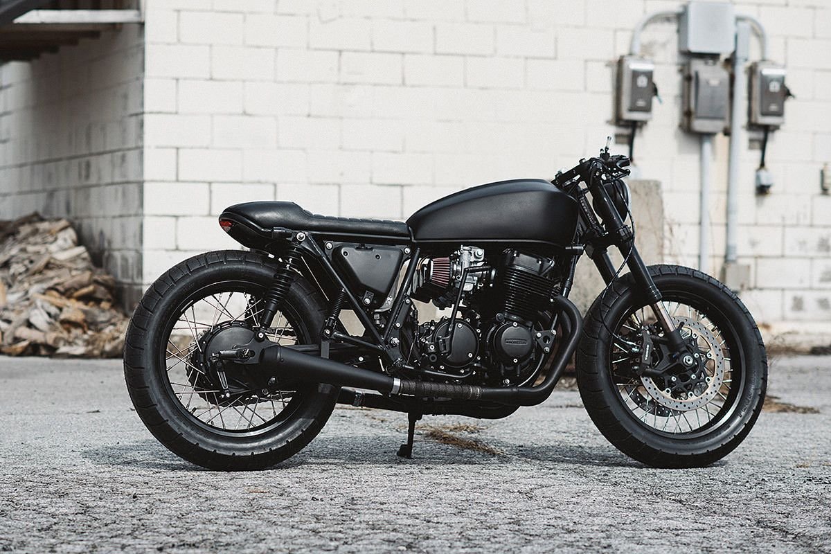 Мотоцикл Honda cb750 кафе рейсер