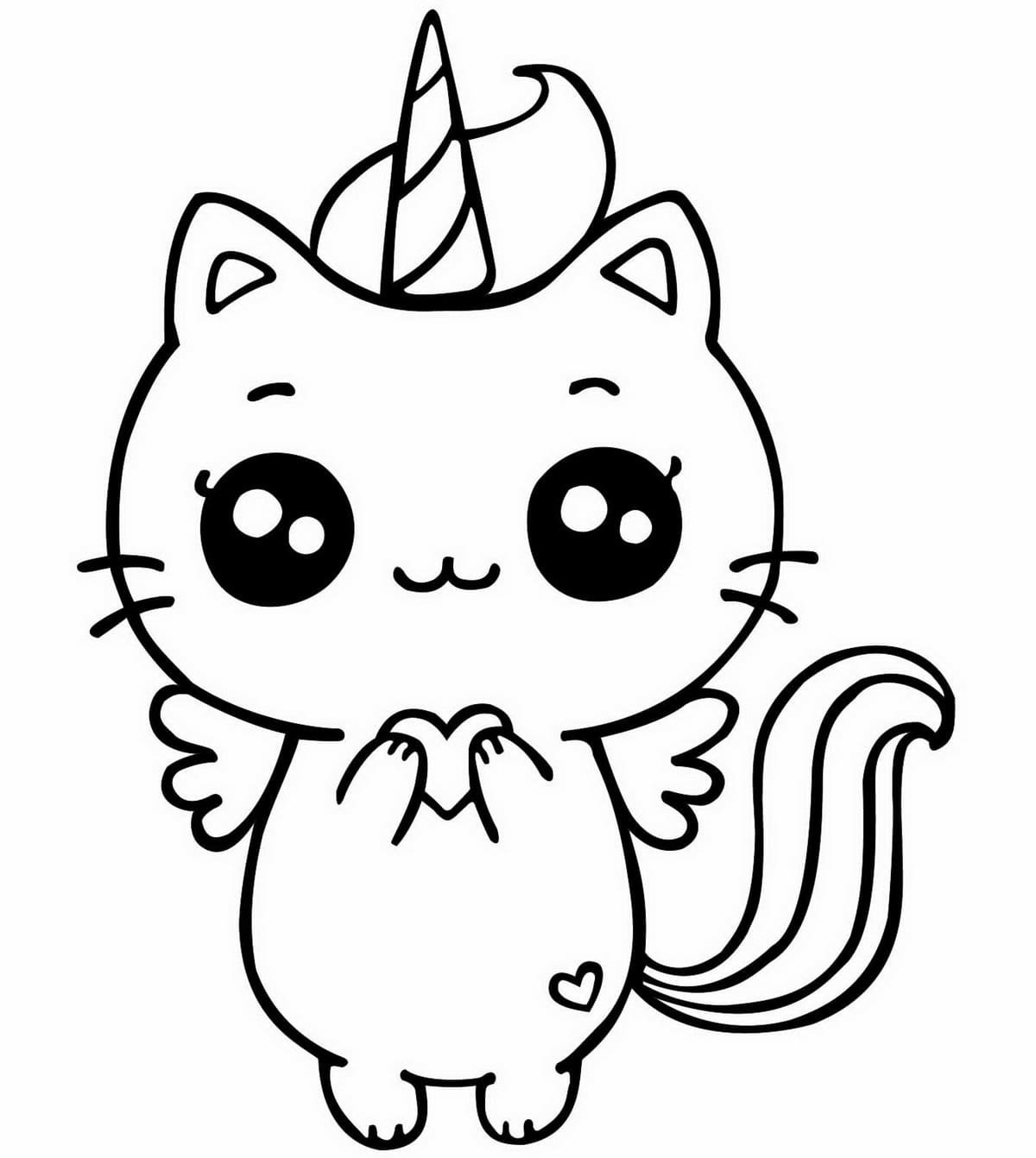 Кошка единорог
