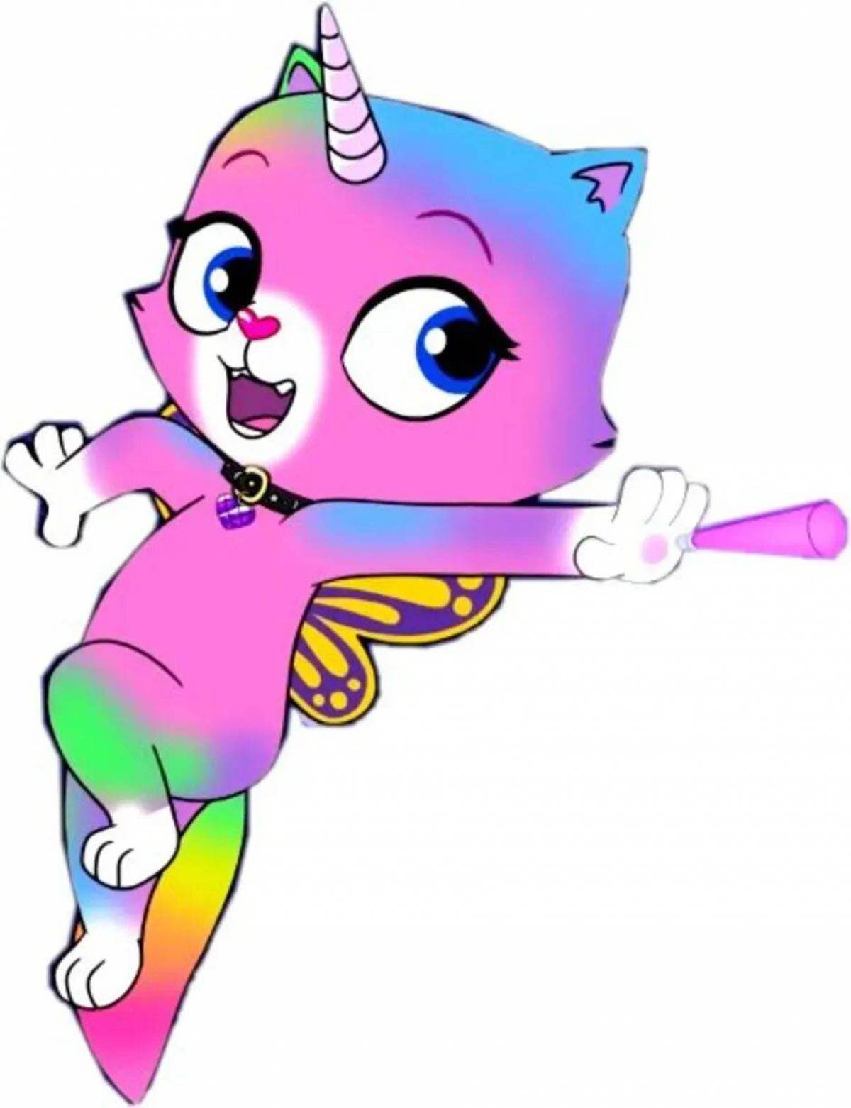 Единорожная кошка Фелисити