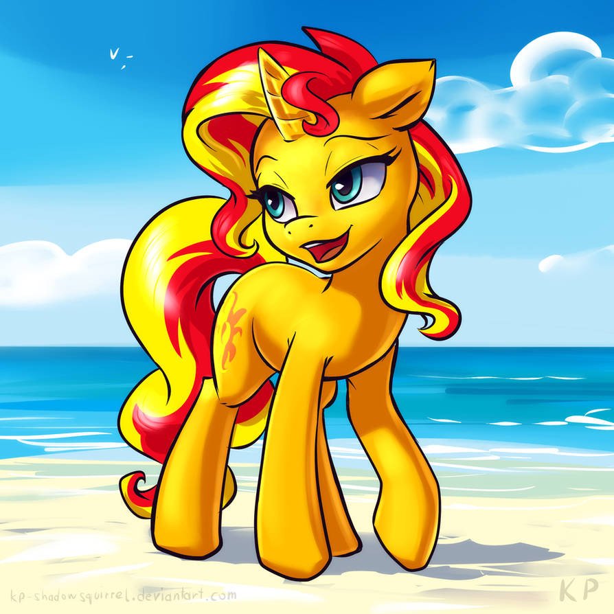 My little Pony Сансет Шиммер принцесса