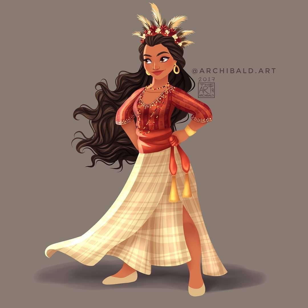 Moana Disney Princess в платье