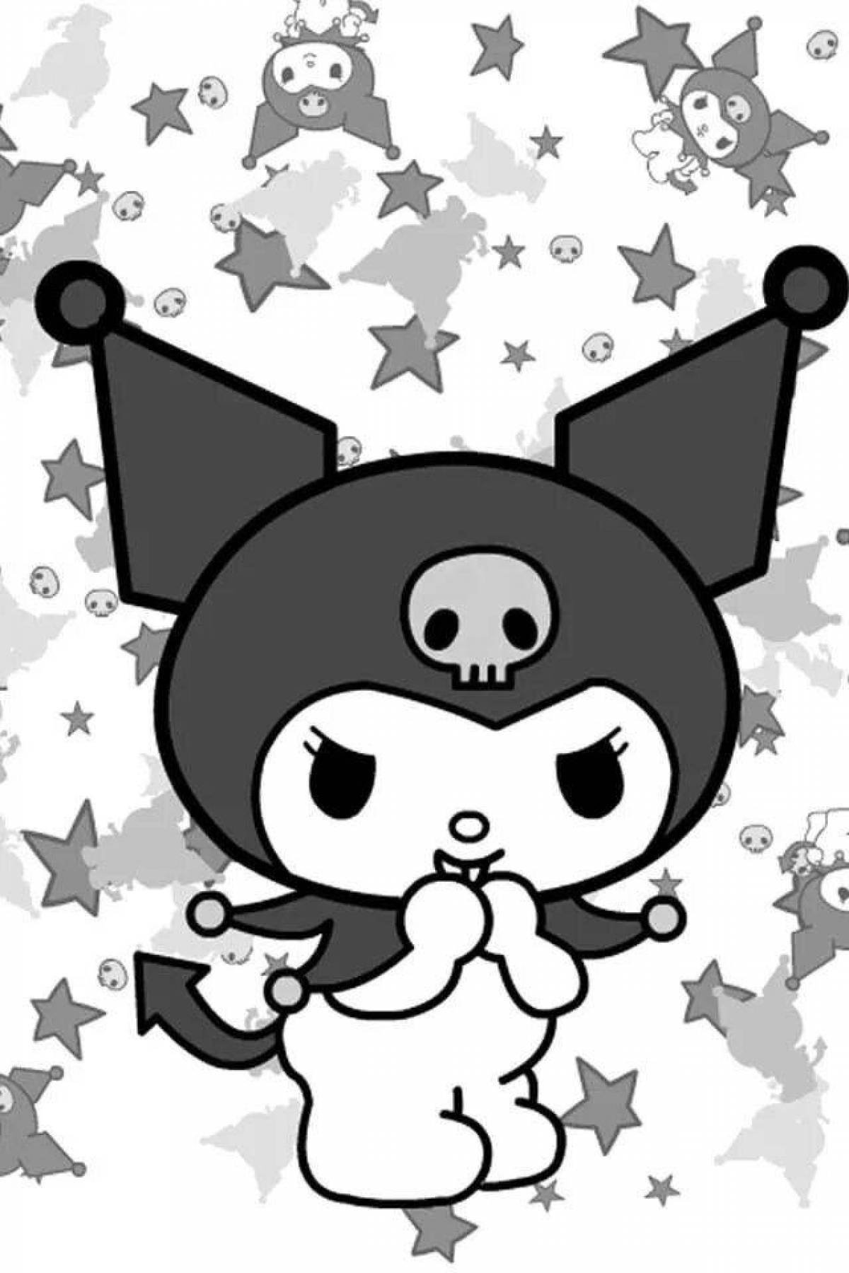 Kuromi из бумаги