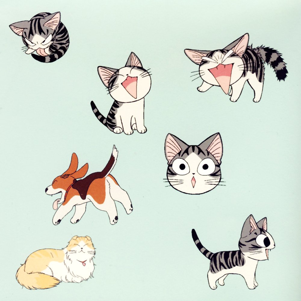 Разные котики рисунки