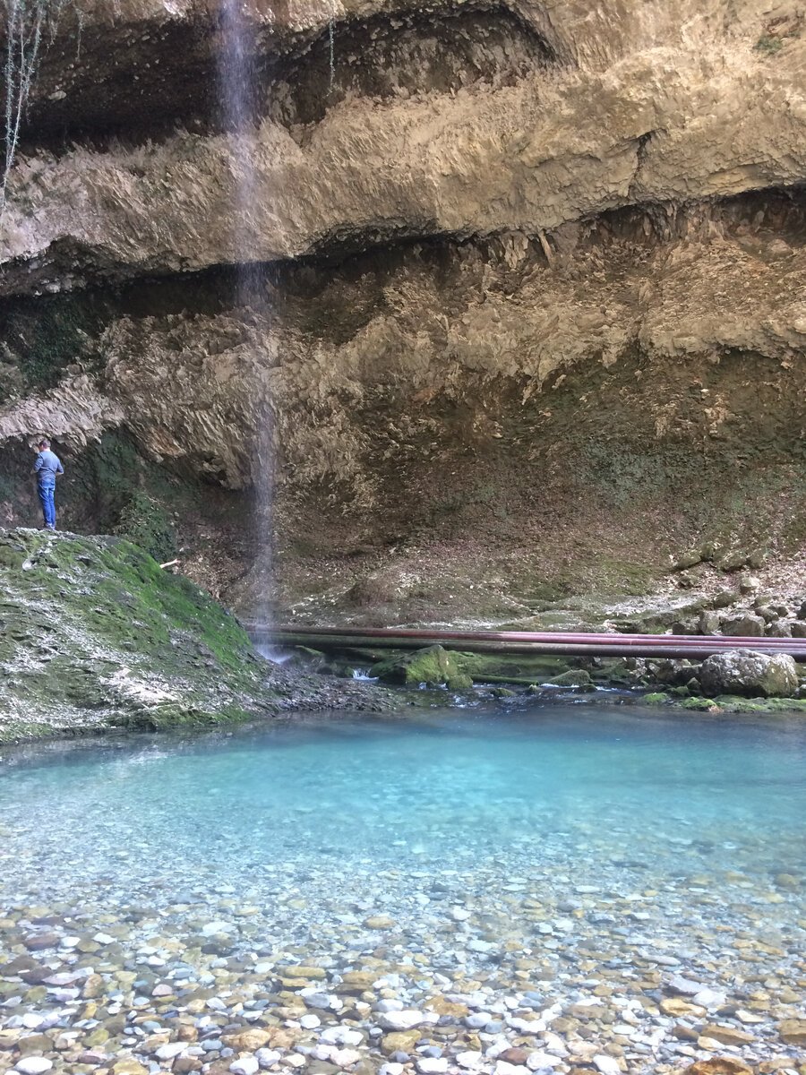 Водопад пасть дракона сочи