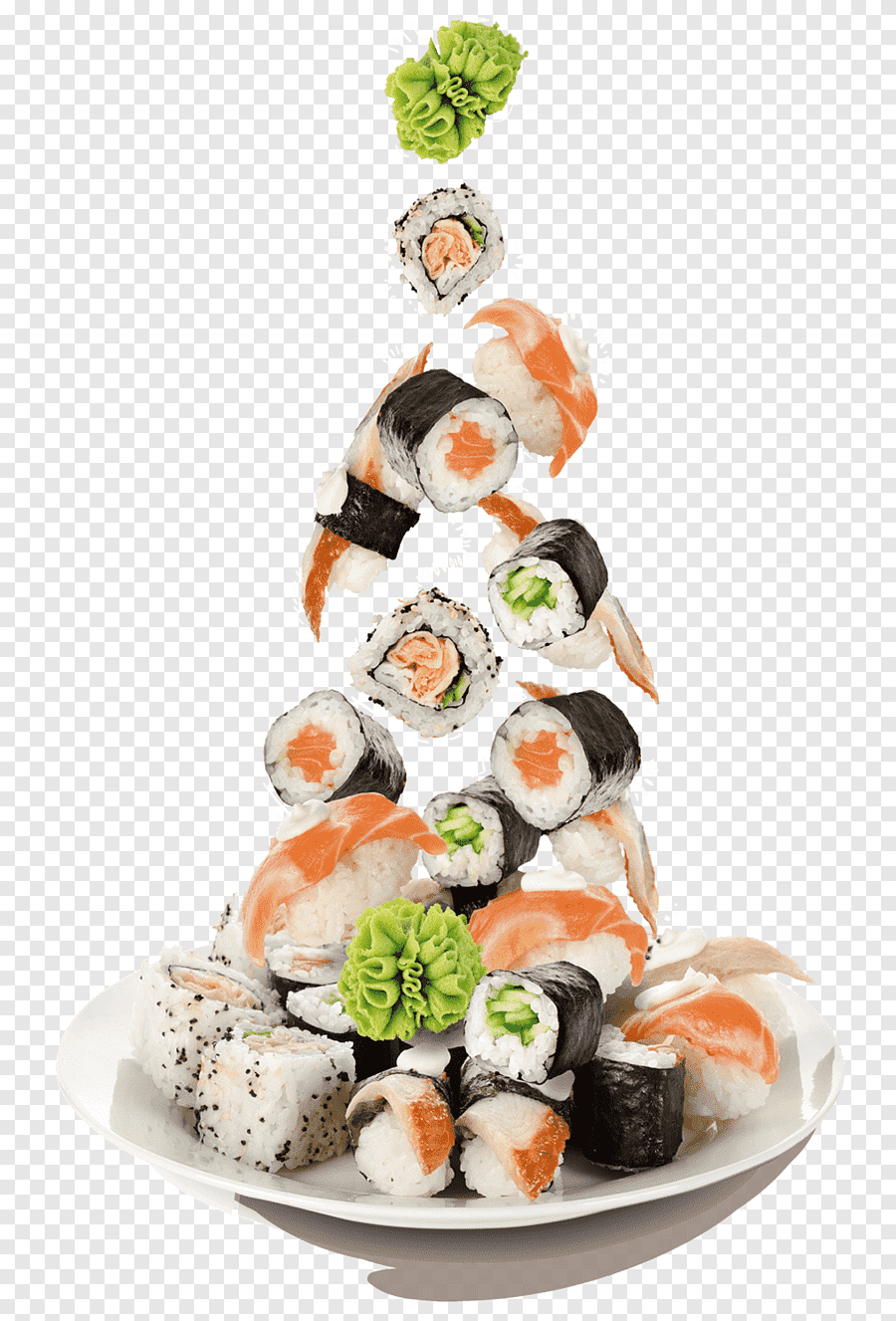 Роллы в воздухе