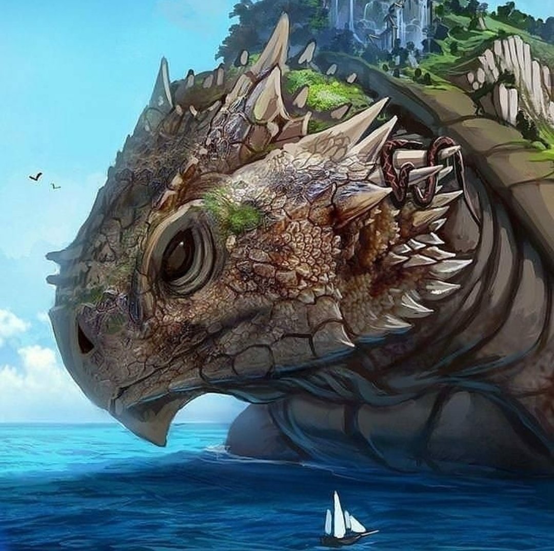 DND черепаха дракон