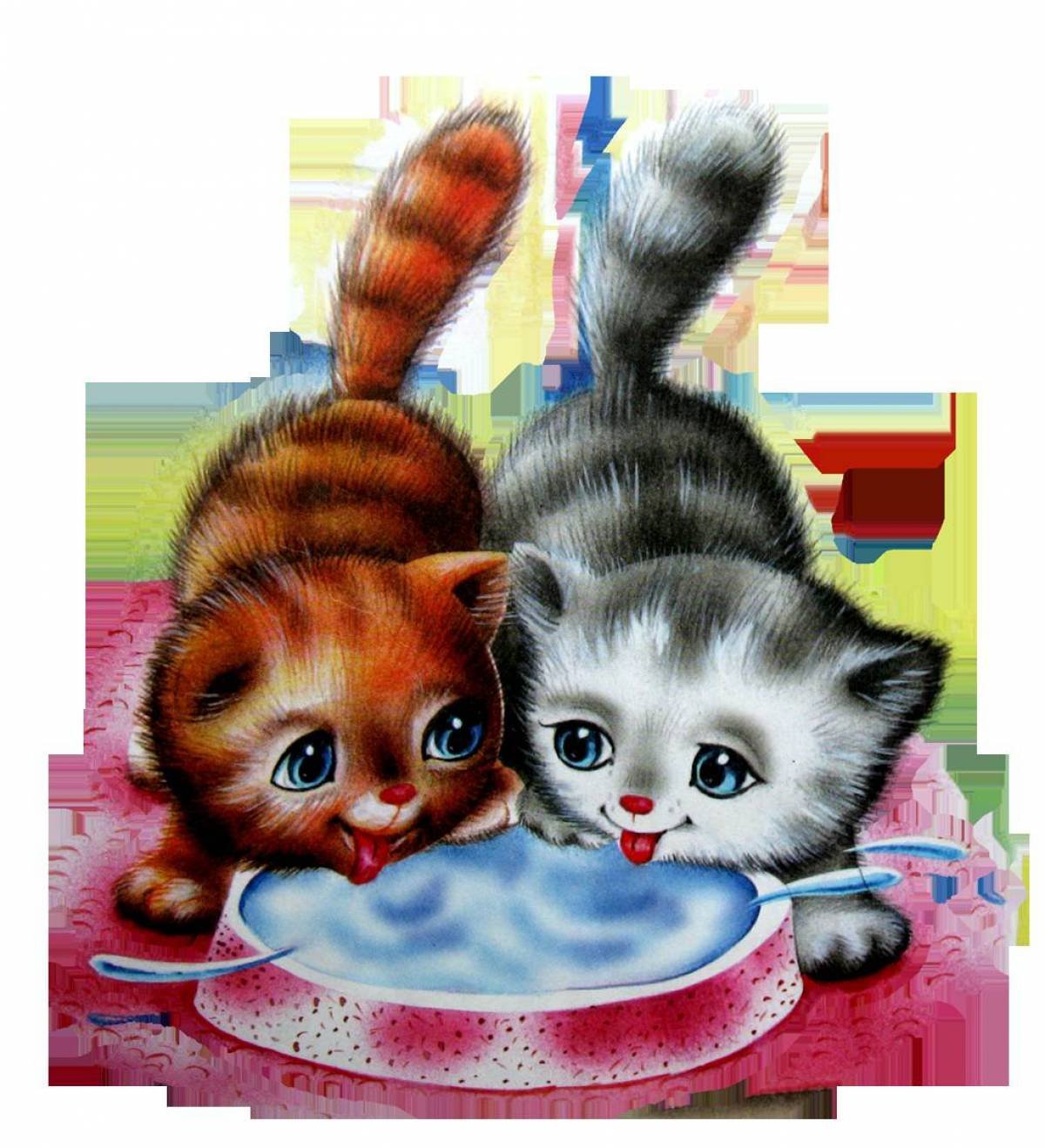 Котики для детей