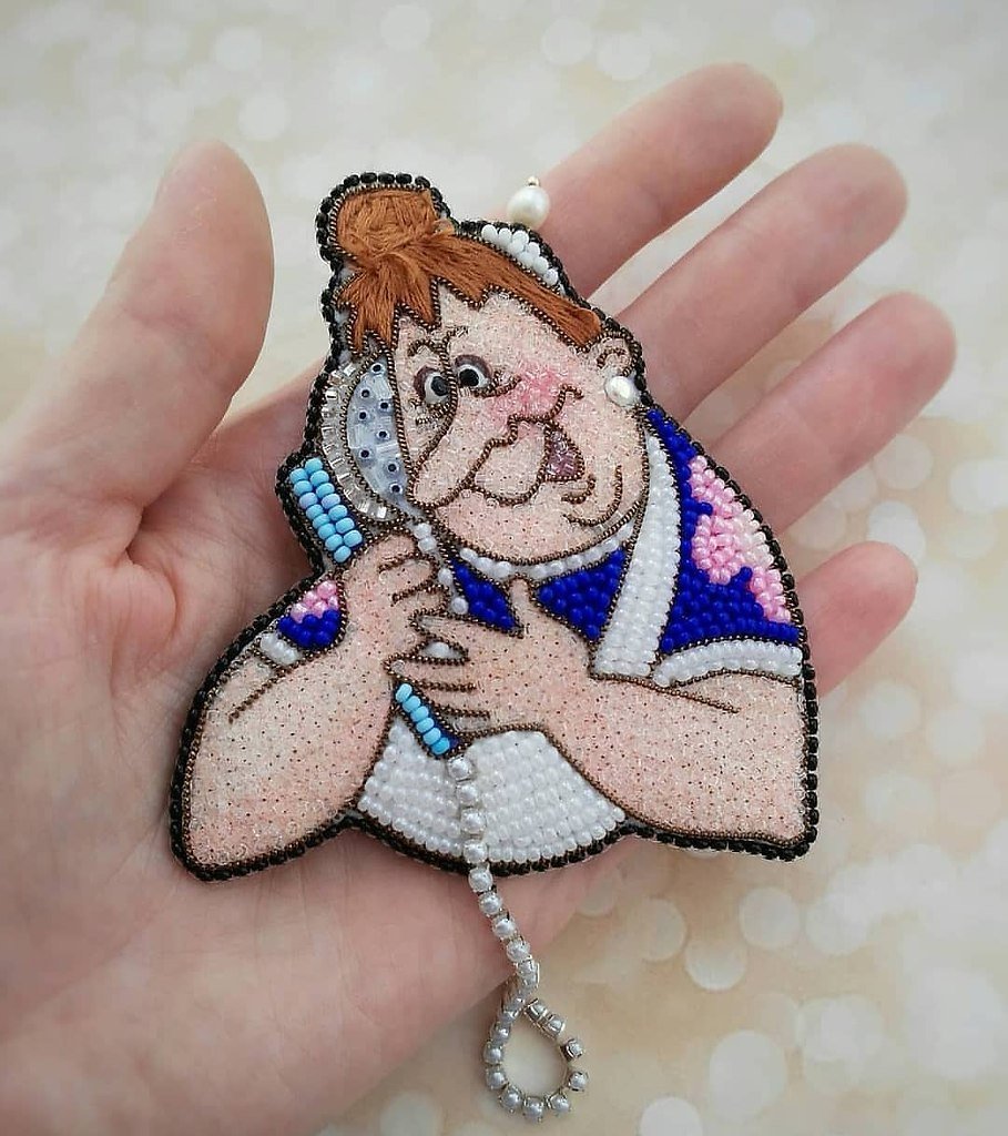 Брошь бисер сказка