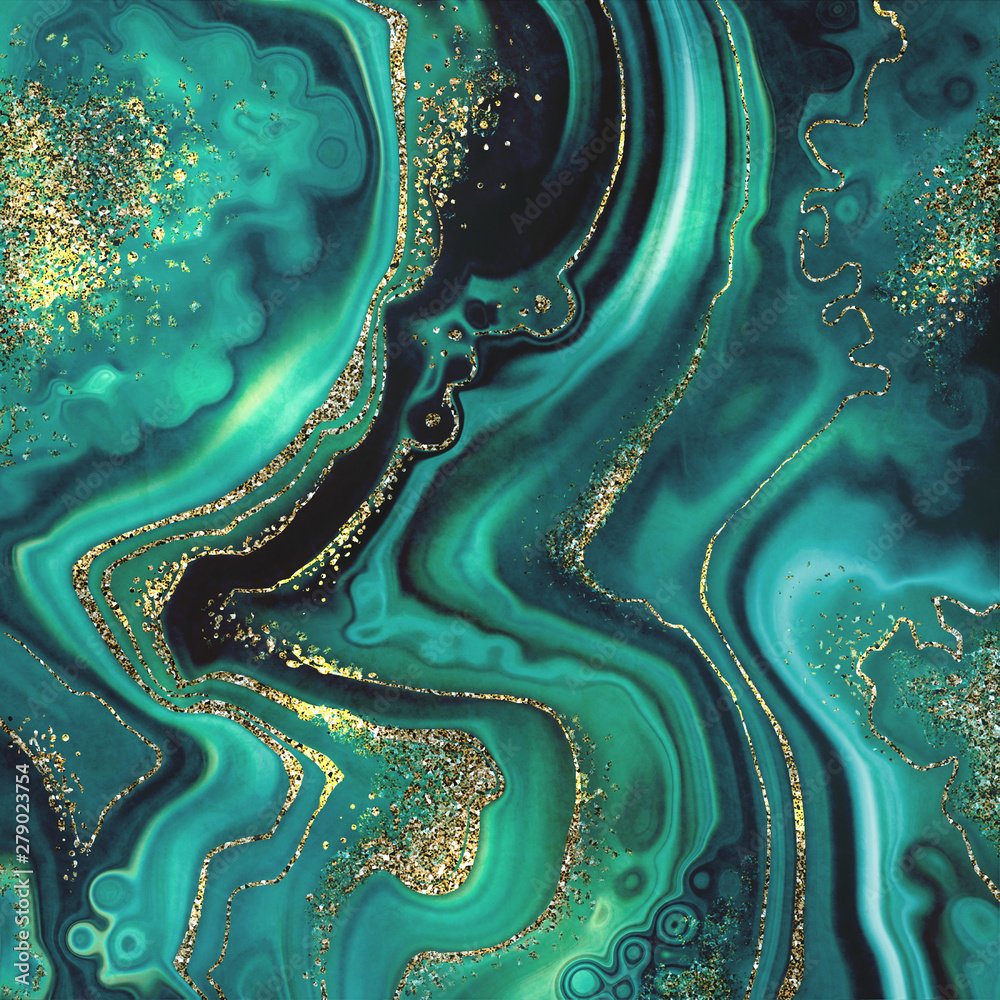 Malachite Gold мрамор