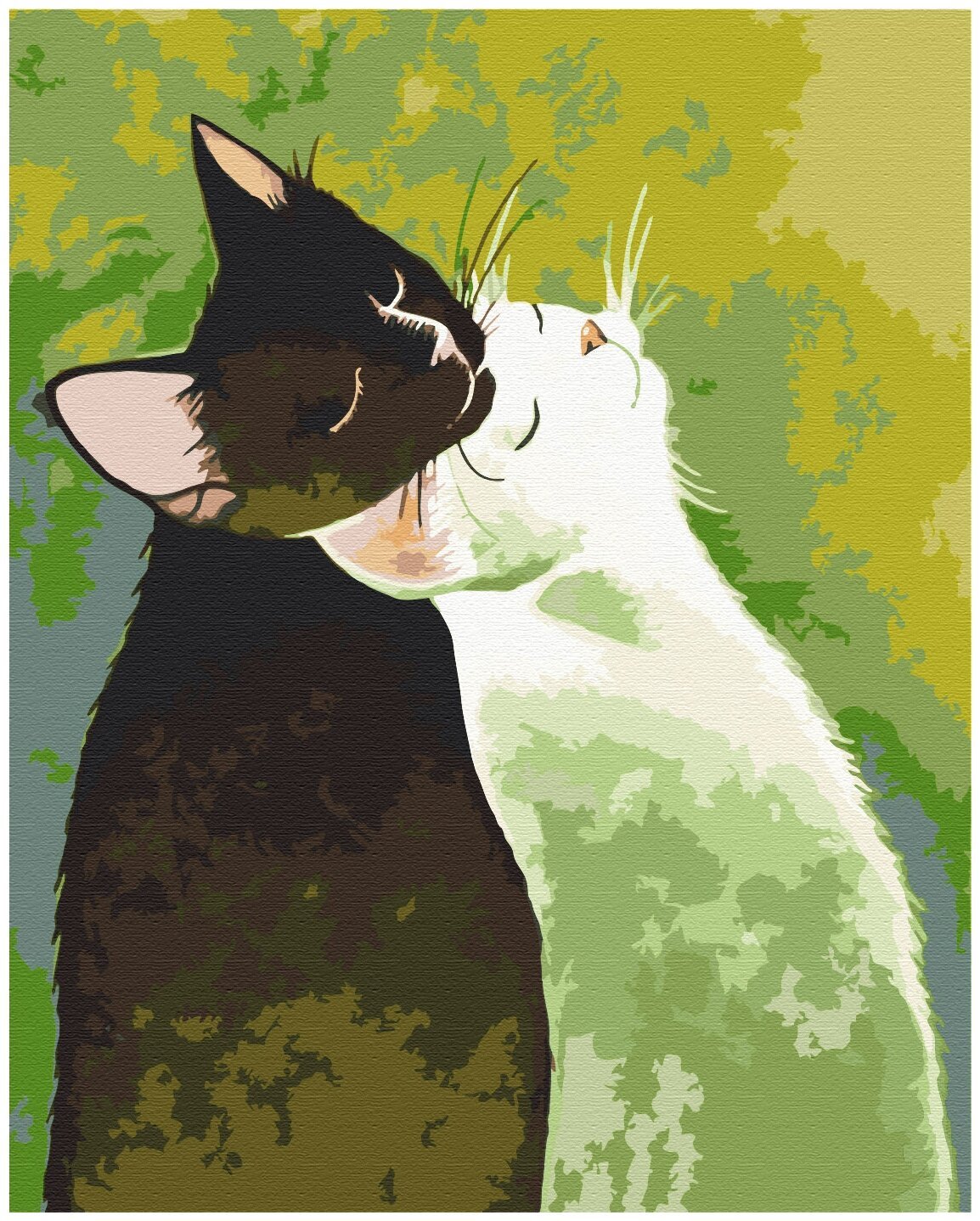 Влюбленные коты