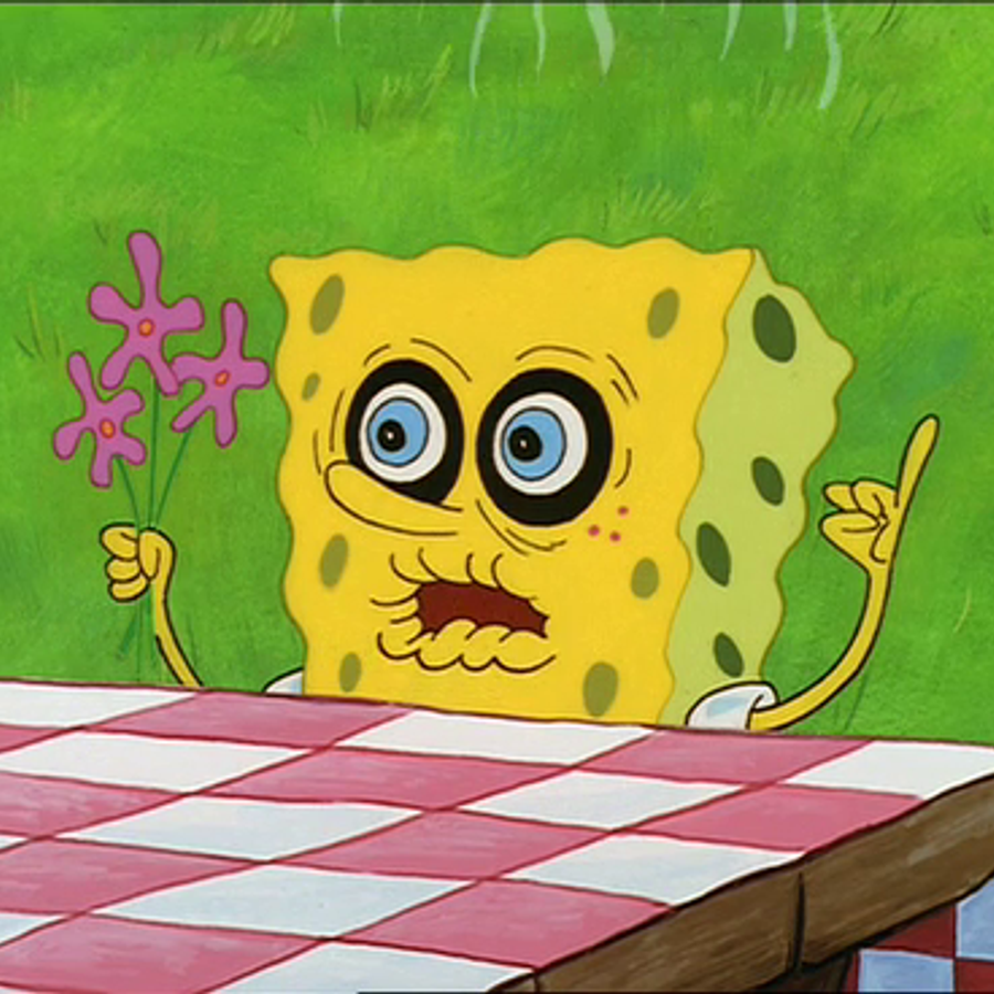 Dry Spongebob