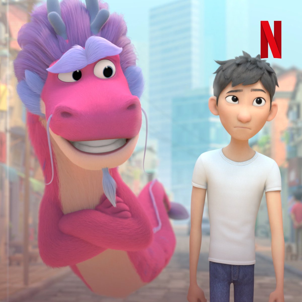 Мультик про дракона Netflix
