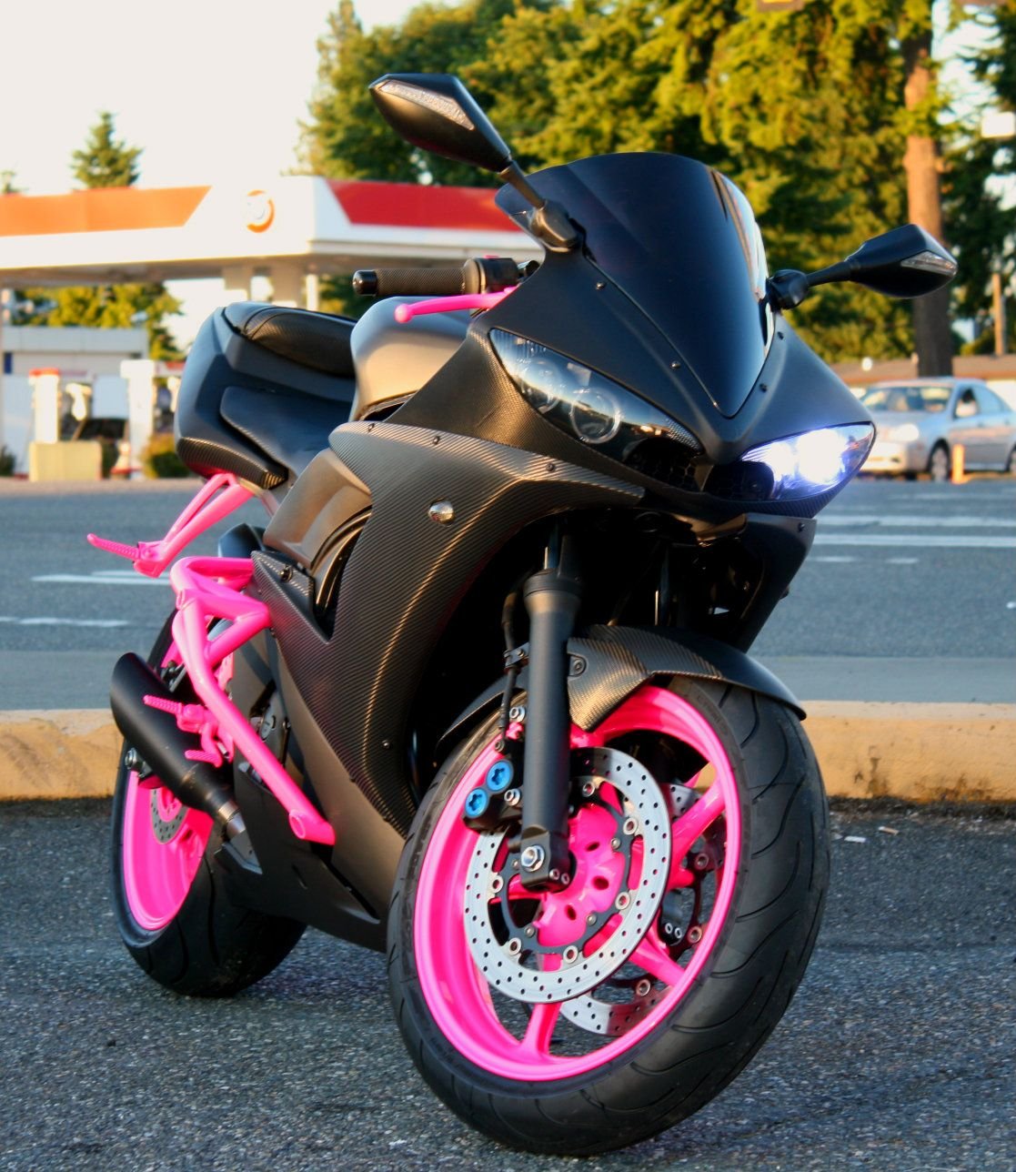 Yamaha r6 фиолетовый
