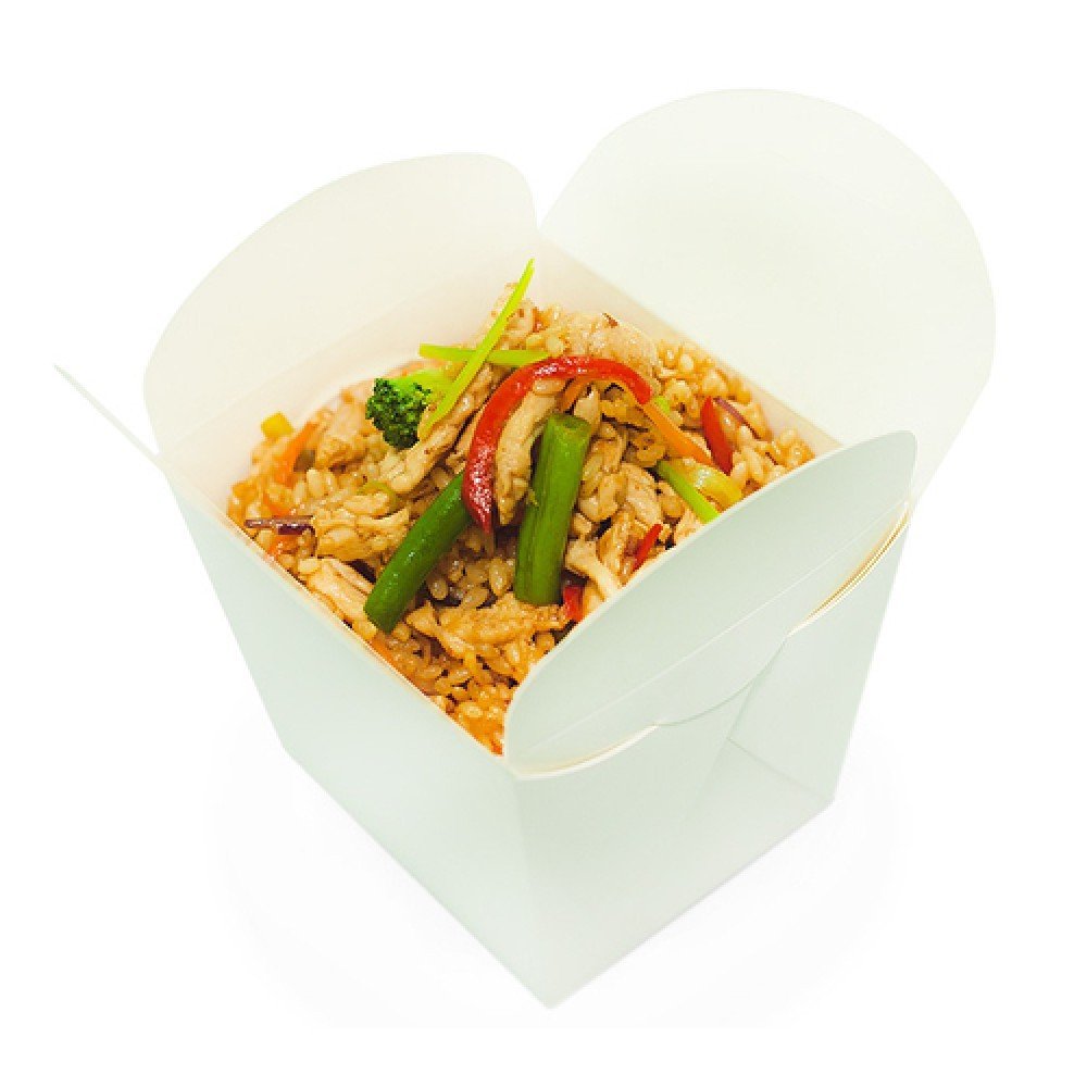 Wok рис тяхан с курицей