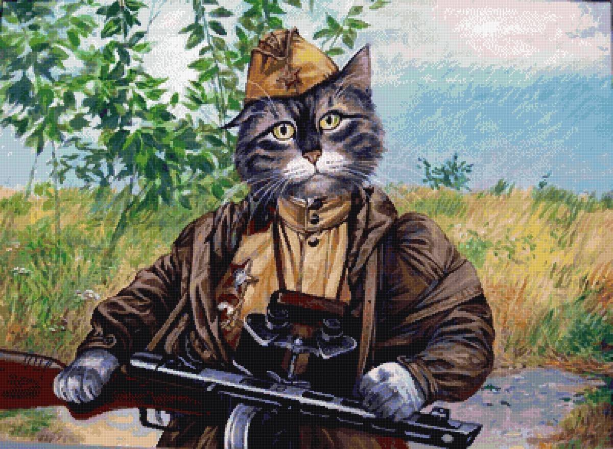 Коты художника Александра Завалий