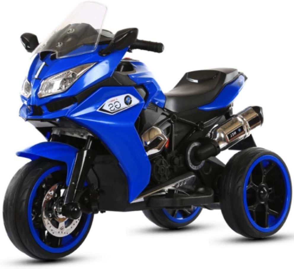 Электромотоцикл Color синий Blue
