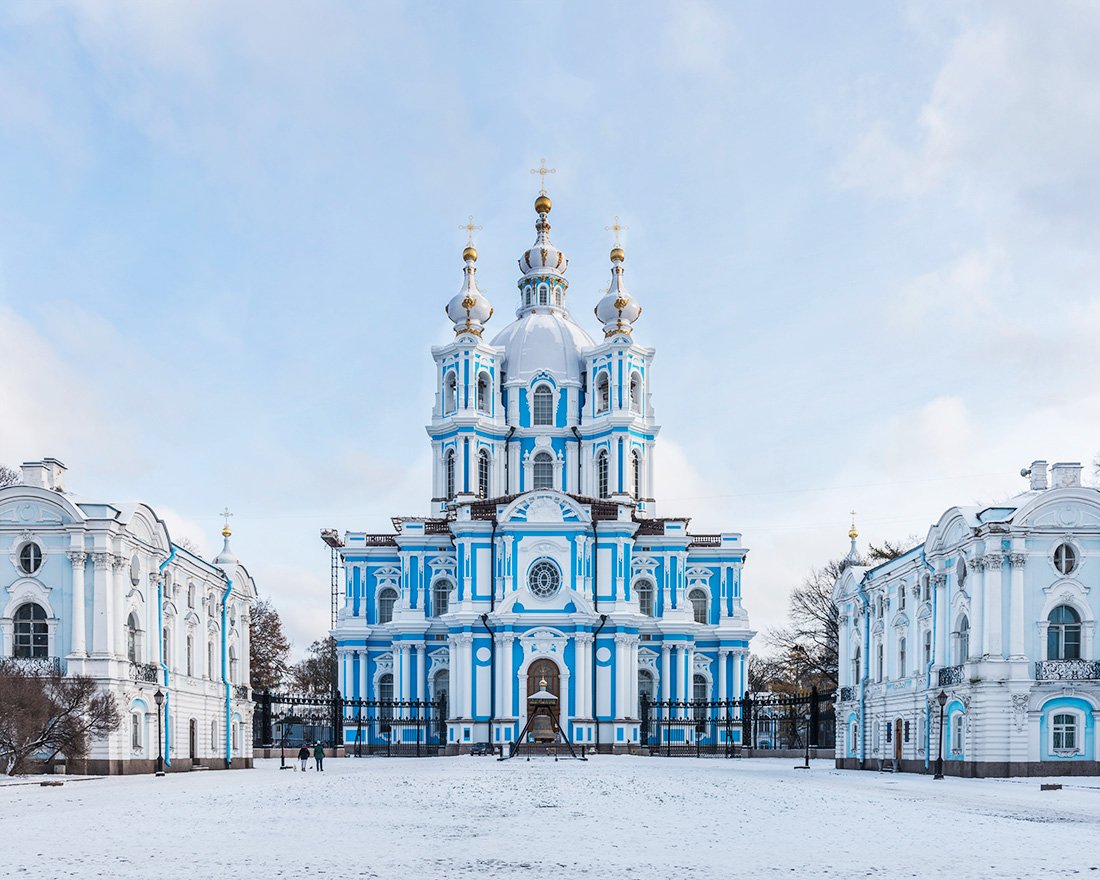 Смольный собор в Санкт-Петербурге