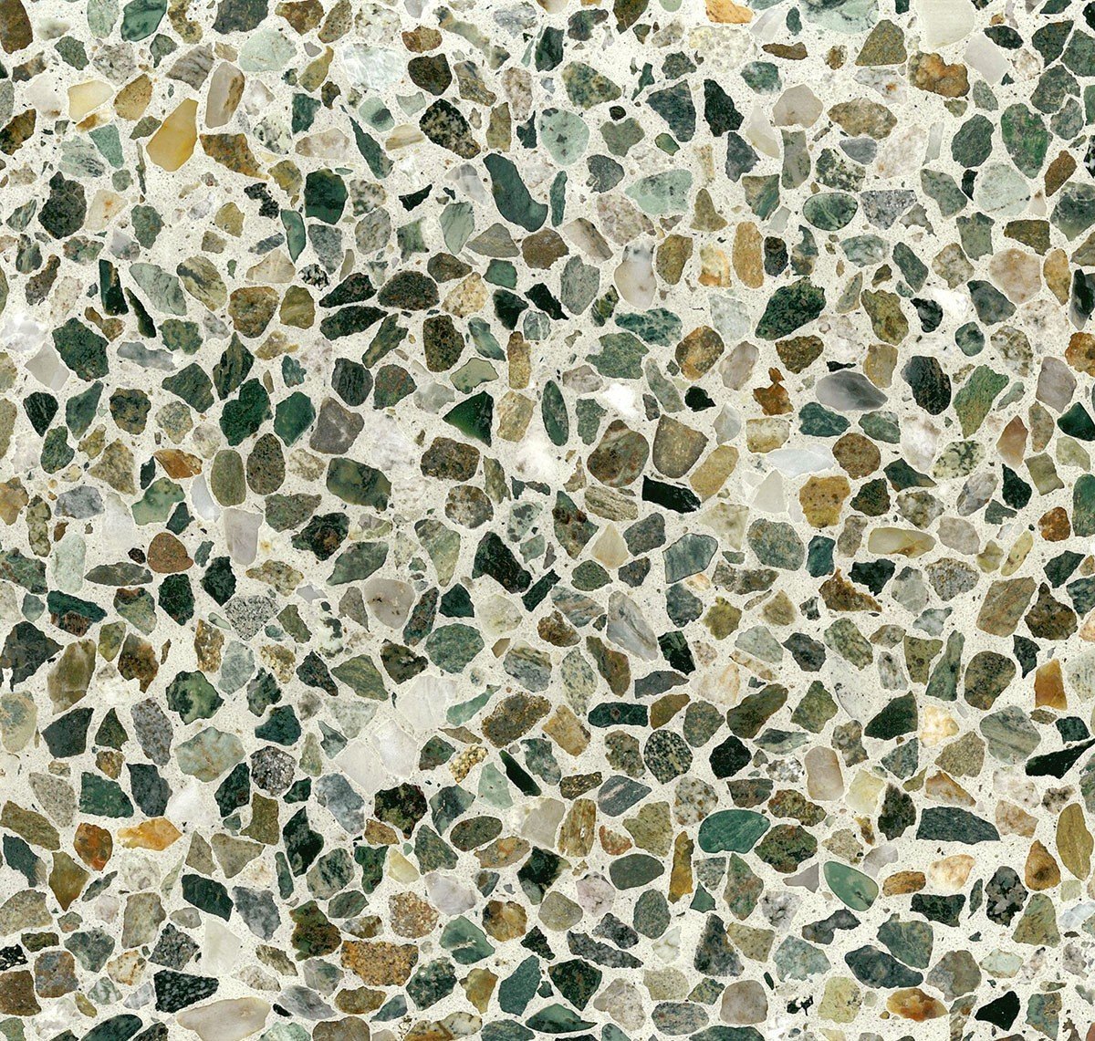 Terrazzo плитка зеленая