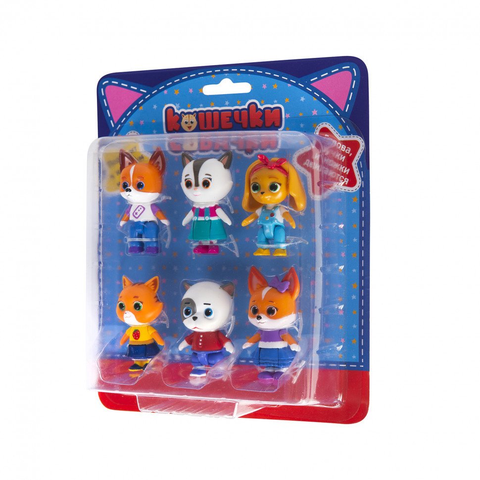 Игровой набор кошечки собачки
