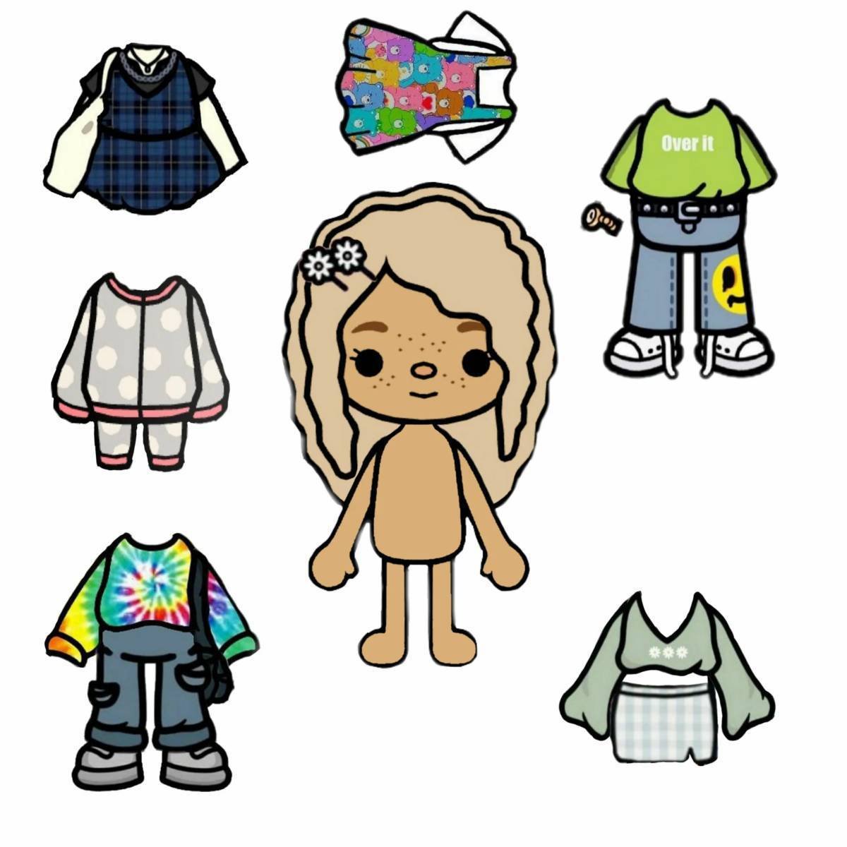 Toca boca куклы и одежда
