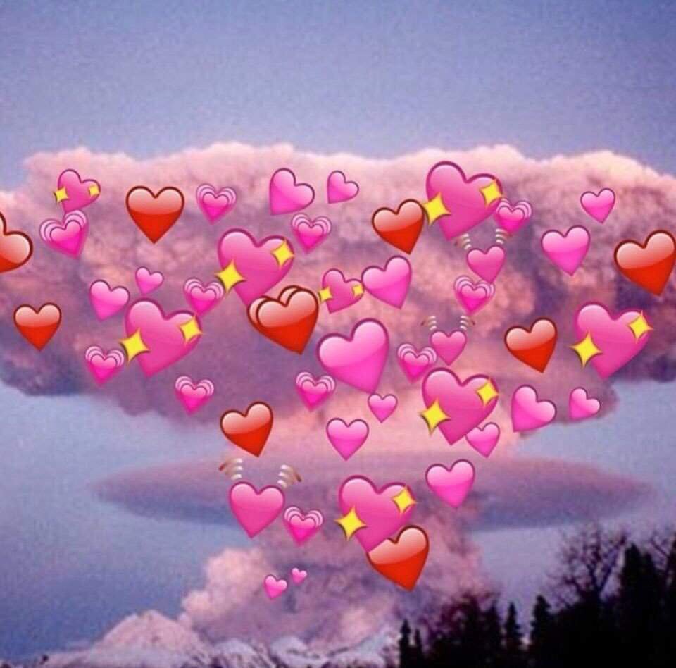 Много сердечек