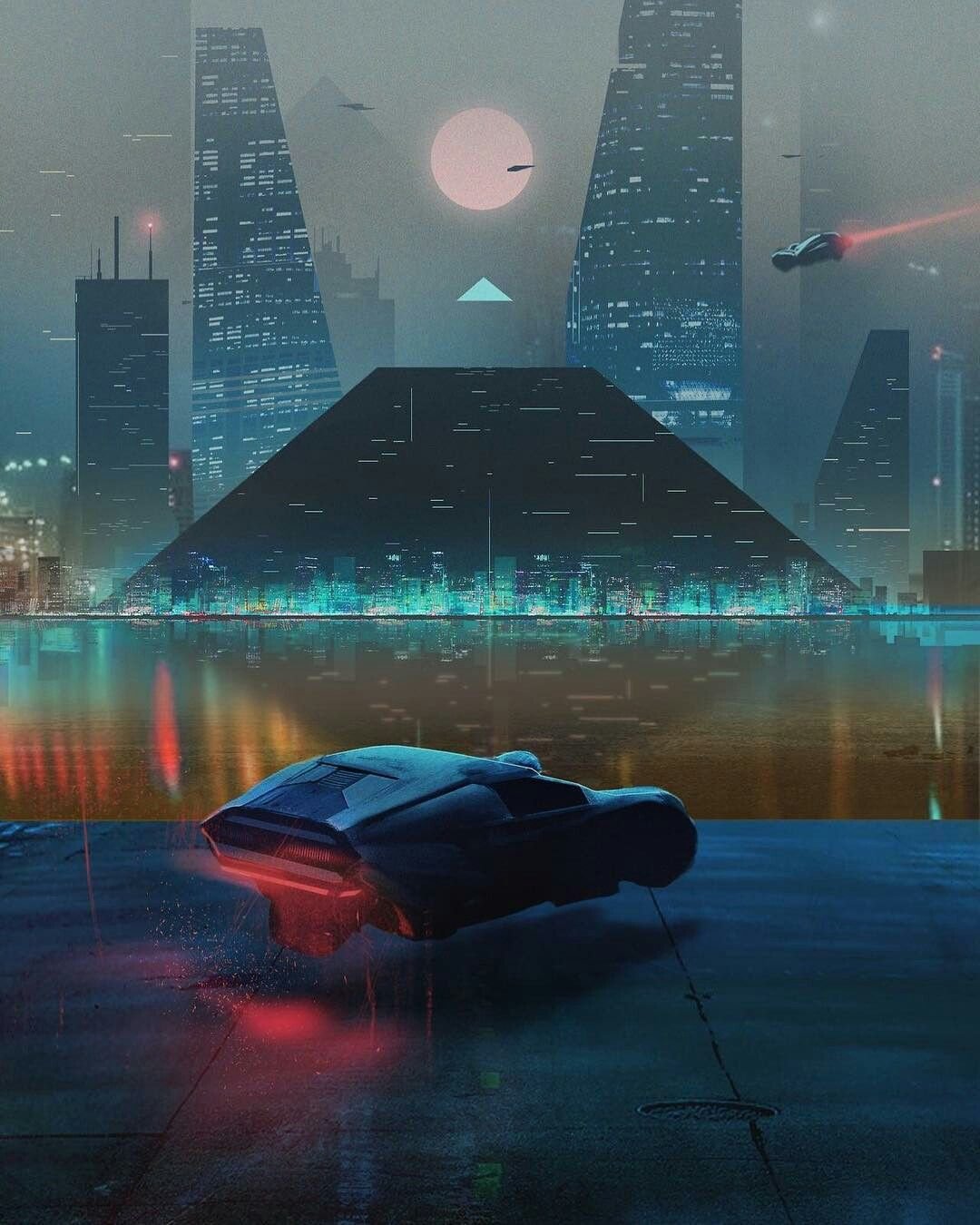 Бегущий по лезвию 2049 город