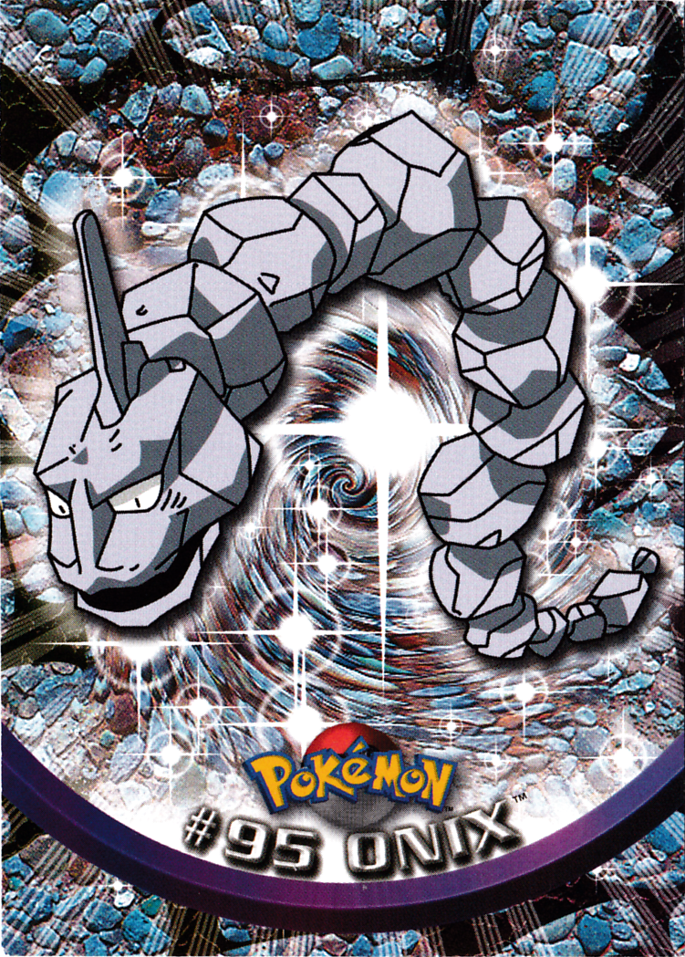 Pocket Monster карточка Onix