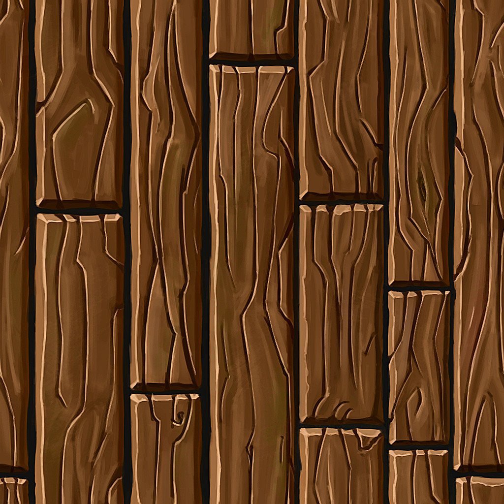 Handpaint дерево