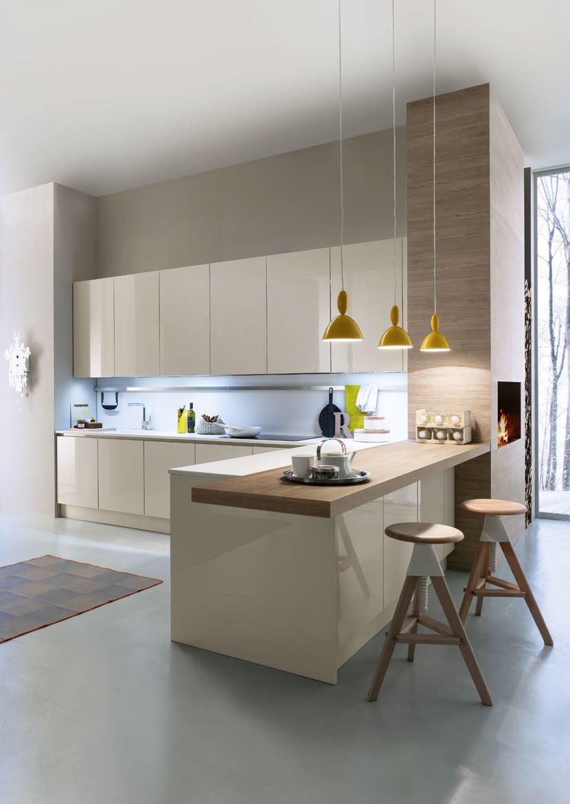 Итальянская кухня System 06 фабрики Pedini