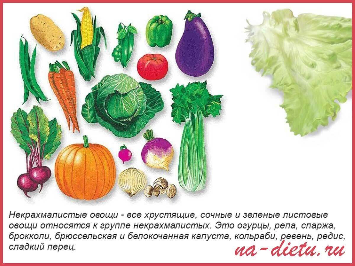 Фрукты крахмалистые и некрахмалистые