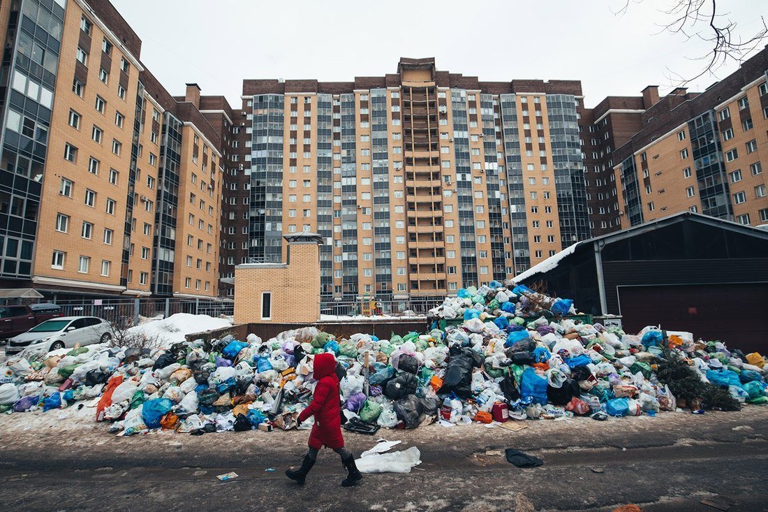 Мусорный коллапс в Санкт Петербурге