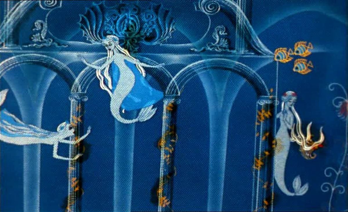 Советский мультик Русалочка 1968