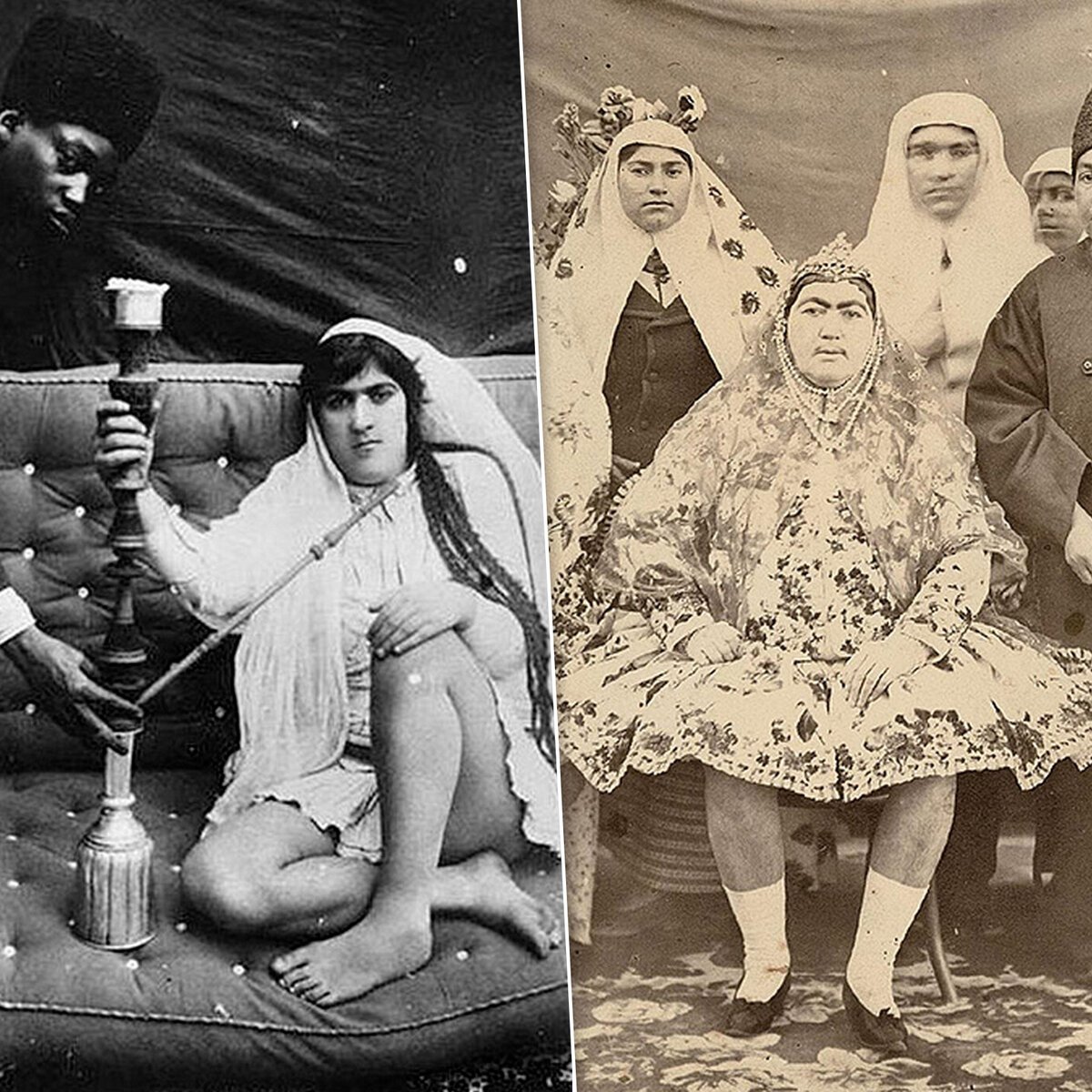 Гарем шаха Насер ад-Дина шаха