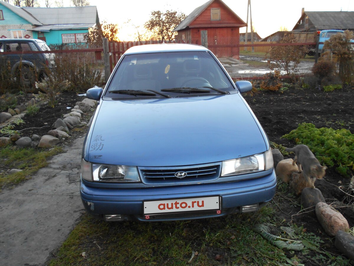 Hyundai Pony Coupe 1993