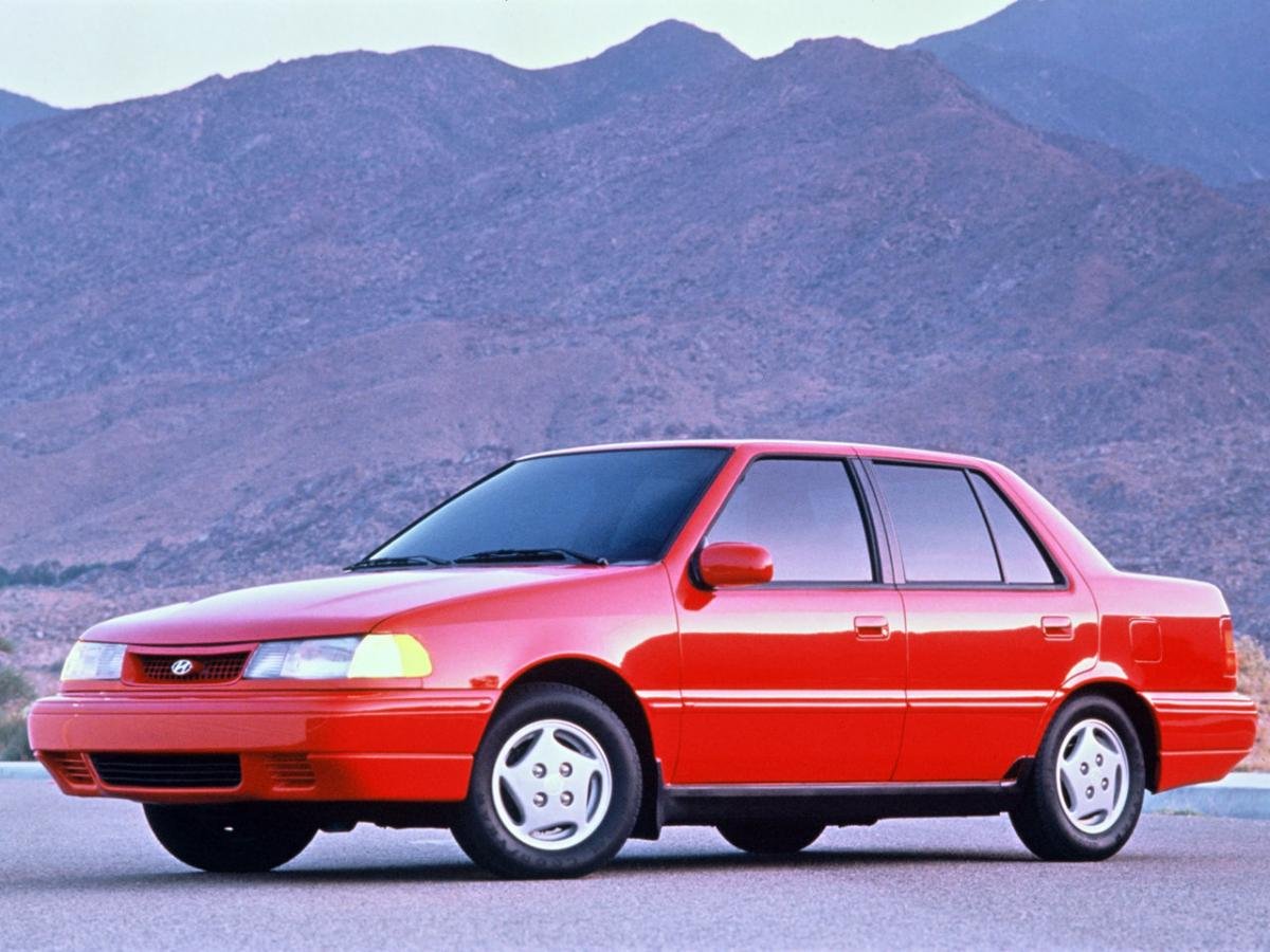 Hyundai Pony 1.5 МТ, 1992,