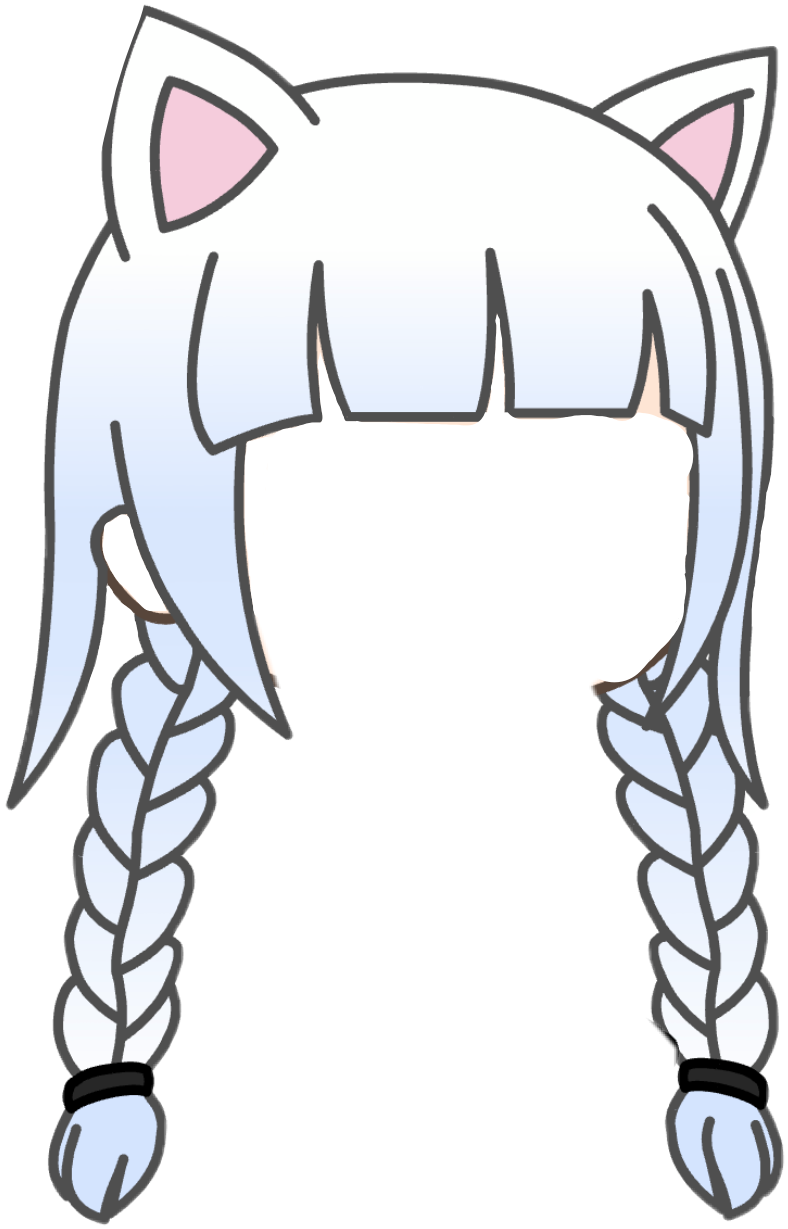 Gacha Life волосы