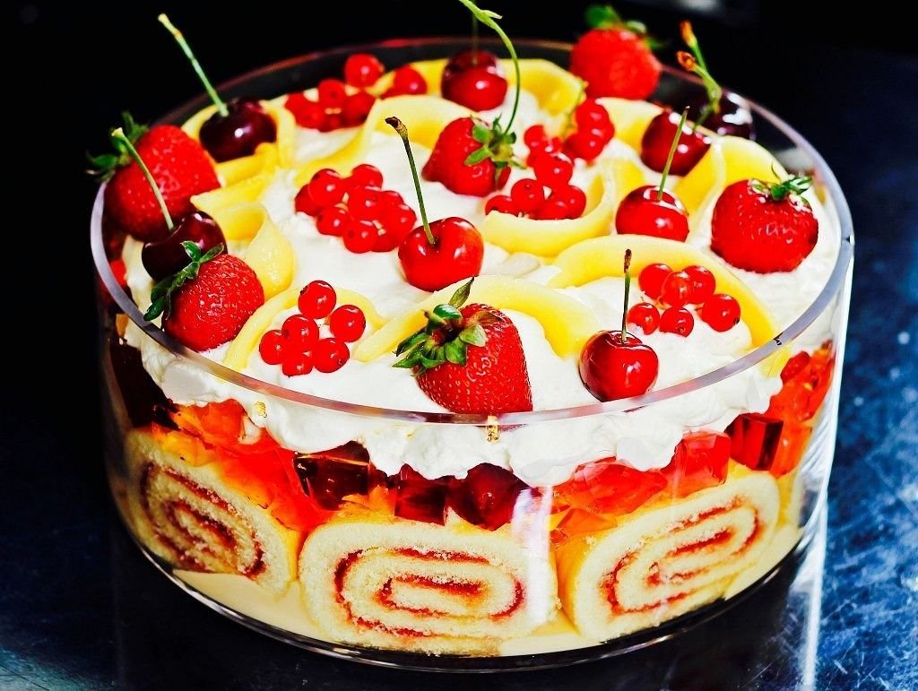 Красивые Десерты из фруктов