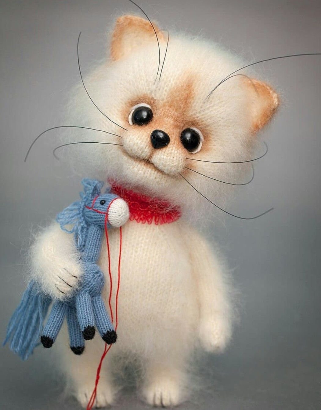 Котенок из мохера