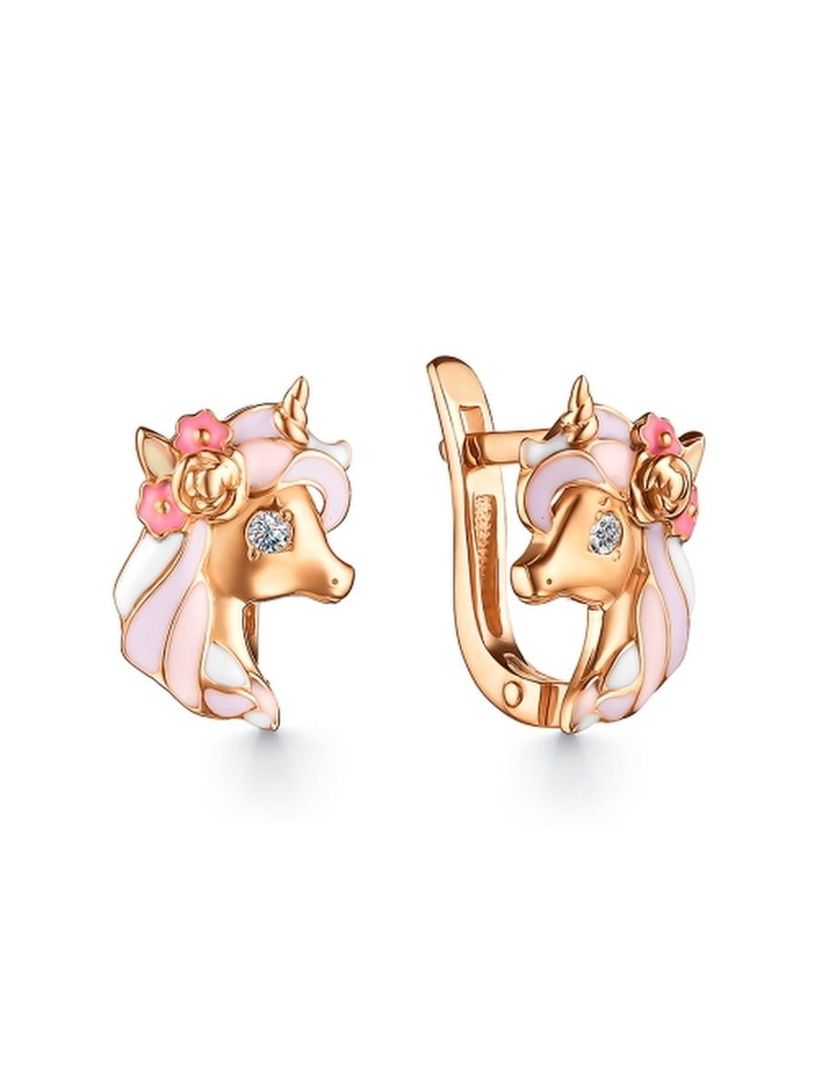 Серьги лисички Dewi Kids