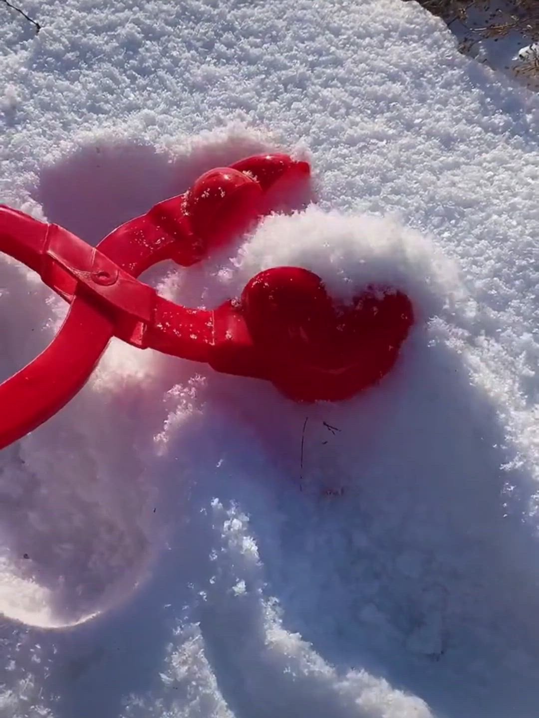 Сердце из Снежка