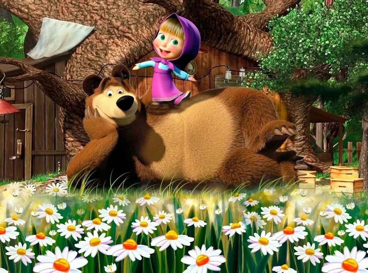 Маша и медведь мушкетеры