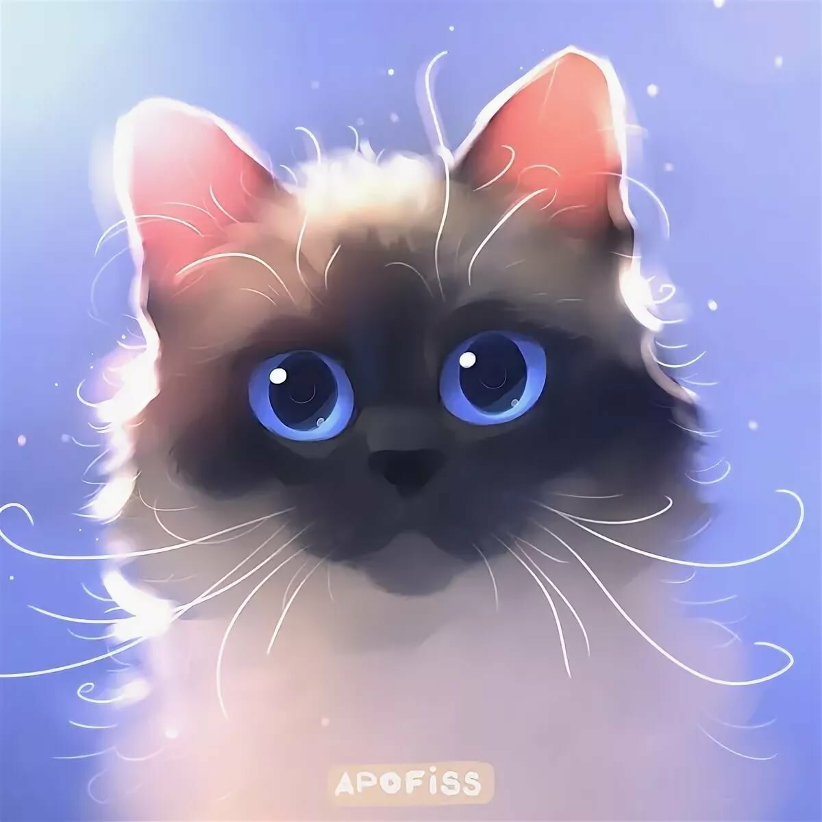 Милые котики мультяшные