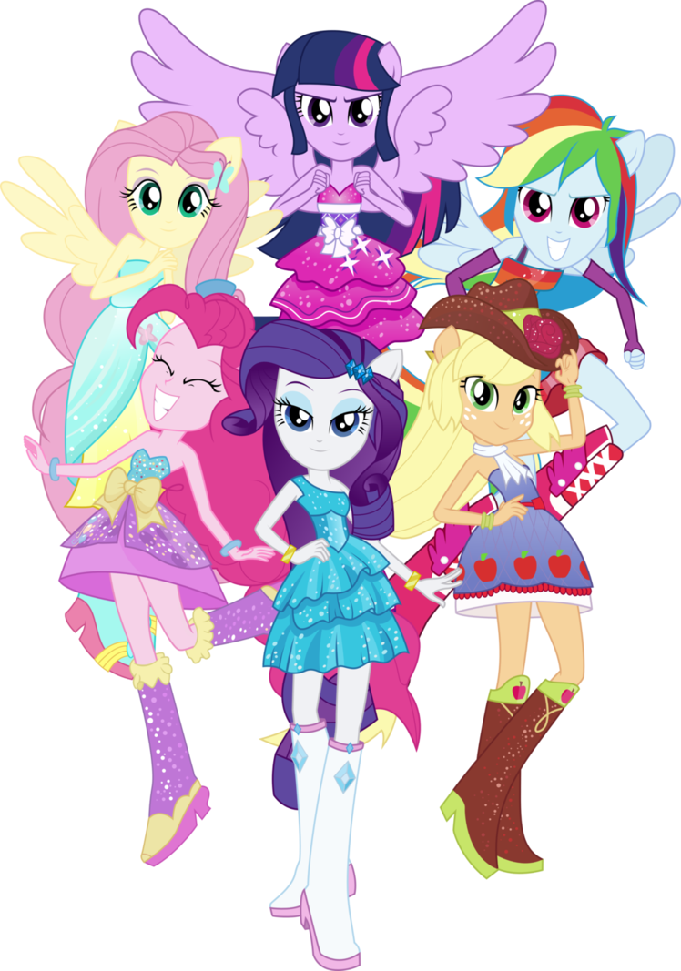 My little Pony девочки Эквестрии